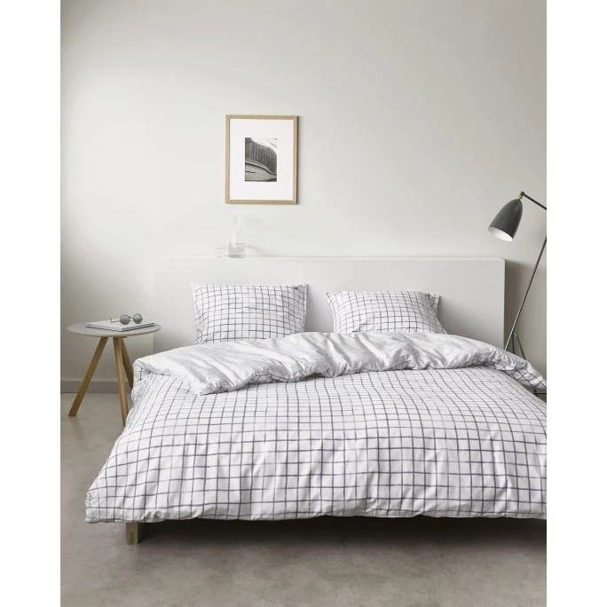 Marc O'Polo Niri Bettwäsche-Set Aus Satin - 155x220 / 80x80 Cm - White 4 Marc O'Polo Niri Bettwäsche-Set Aus Satin - 155x220 / 80x80 Cm - White – Bild 2