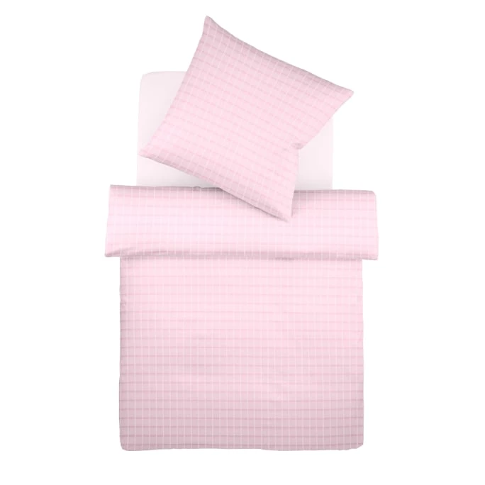 Fleuresse Heidelberg Kinderbettwäsche - 100x135 / 40x60 Cm - Rosé 3 Fleuresse Heidelberg Kinderbettwäsche - 100x135 / 40x60 Cm - Rosé