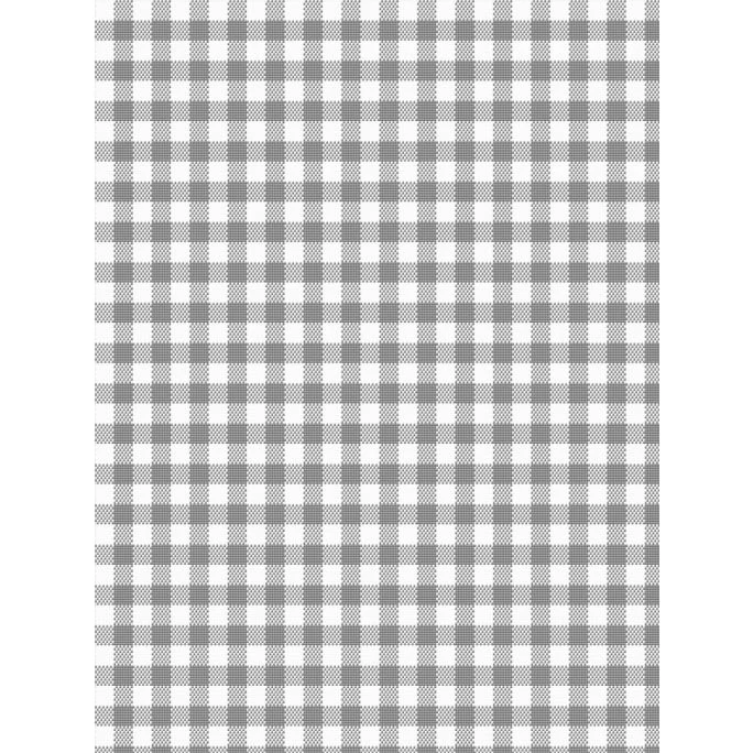 Elegante Vichy Bettwäsche Aus Web-Perkal - 240x220 / 2x80x80 Cm - Silber 4 Elegante Vichy Bettwäsche Aus Web-Perkal - 240x220 / 2x80x80 Cm - Silber – Bild 2