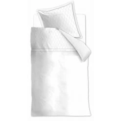 Riviera Maison Theatre Bettwäsche - 155x220 / 80x80 Cm - Hellgrau