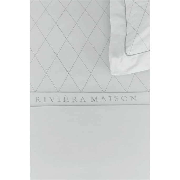 Riviera Maison Theatre Bettwäsche - 155x220 / 80x80 Cm - Hellgrau 6 Riviera Maison Theatre Bettwäsche - 155x220 / 80x80 Cm - Hellgrau – Bild 4