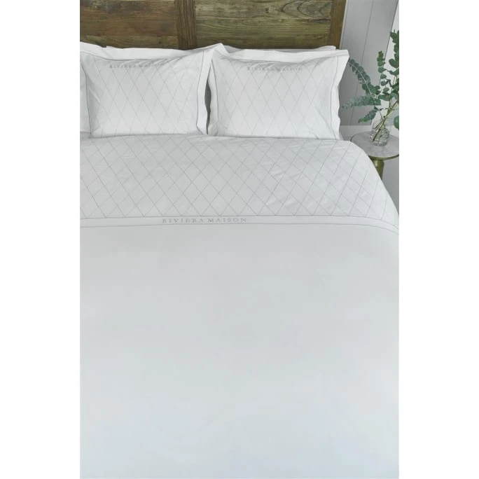 Riviera Maison Theatre Bettwäsche - 155x220 / 80x80 Cm - Hellgrau 7 Riviera Maison Theatre Bettwäsche - 155x220 / 80x80 Cm - Hellgrau – Bild 5