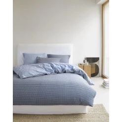 Marc O'Polo Kiruna Perkal-Bettwäsche - 155x220 / 80x80 Cm - Blue 7 Marc O'Polo Kiruna Perkal-Bettwäsche - 155x220 / 80x80 Cm - Blue -Moooi Shop unnamed file 1037