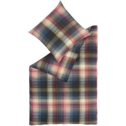 ESPRIT Home Erika Bettwäsche-Set Aus Flanell - 135x200 / 80x80 Cm - Multi