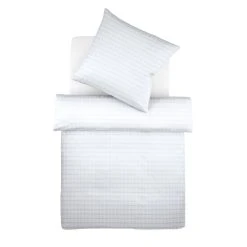 Fleuresse Heidelberg Bettwäsche-Garnitur - 135x200 / 80x80 Cm - Weiß