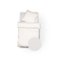 Fleuresse Porto Bettwäsche-Garnitur - 135x200 / 80x80 Cm - Beige