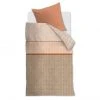 Beddinghouse Trevor Bettwäsche-Set - 135x200 / 80x80 Cm - Terrakotta