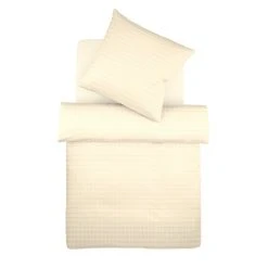 Fleuresse Heidelberg Bettwäsche-Garnitur - 155x200 / 80x80 Cm - Creme