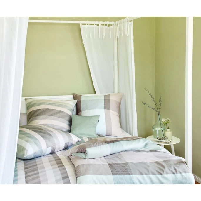 Irisette PIANO 8552 BETTWÄSCHE-SET AUS JERSEY - 155x220 / 80x80 Cm - Kiesel 4 Irisette PIANO 8552 BETTWÄSCHE-SET AUS JERSEY - 155x220 / 80x80 Cm - Kiesel – Bild 2