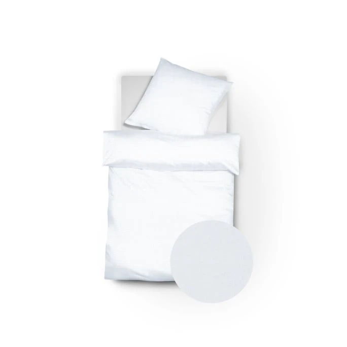 Fleuresse Porto Bettwäsche-Garnitur - 155x200 / 80x80 Cm - Weiß 3 Fleuresse Porto Bettwäsche-Garnitur - 155x200 / 80x80 Cm - Weiß