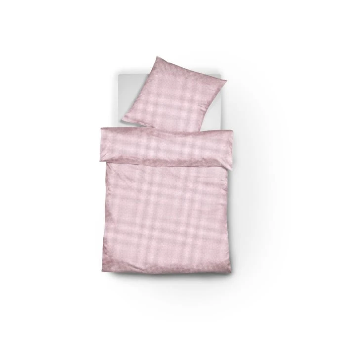 Fleuresse Porto Bettwäsche-Garnitur - 200x200 / 2x80x80 Cm - Kirsche 3 Fleuresse Porto Bettwäsche-Garnitur - 200x200 / 2x80x80 Cm - Kirsche