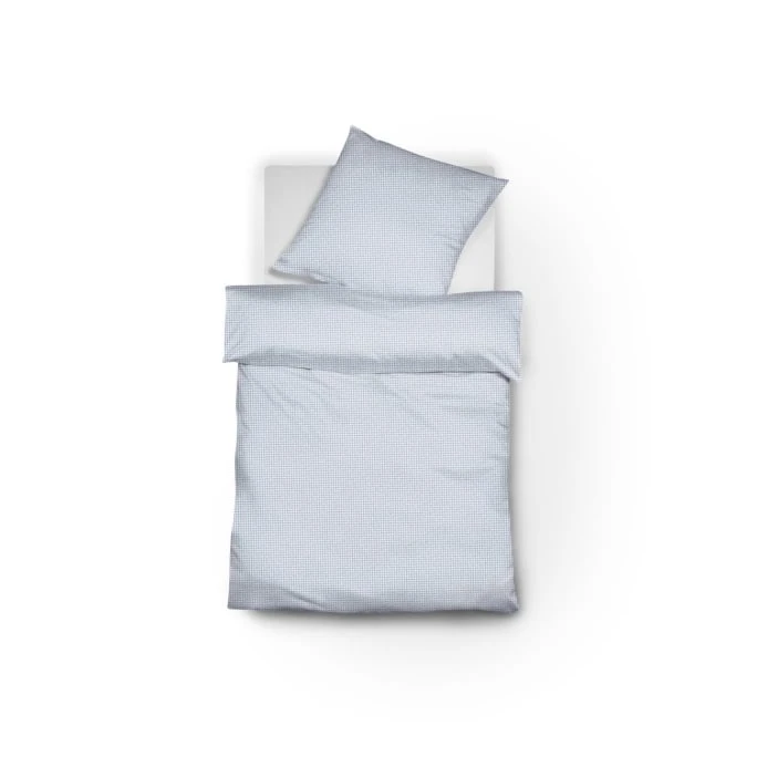 Fleuresse Porto Bettwäsche-Garnitur - 200x200 / 2x80x80 Cm - Steingrau 3 Fleuresse Porto Bettwäsche-Garnitur - 200x200 / 2x80x80 Cm - Steingrau