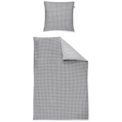 Irisette TWIST 8626 Mako-Satin Bettwäsche - 140x220 / 70x90 (AT) Cm - Grafit