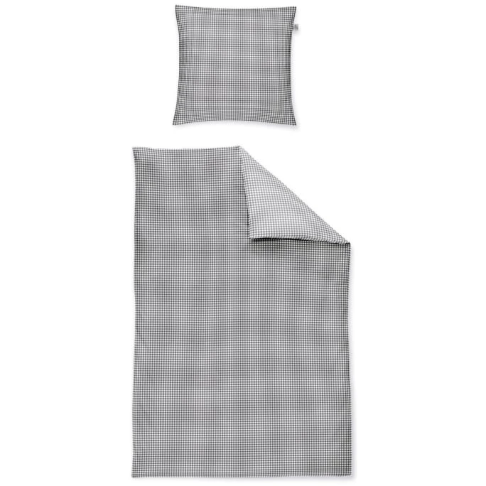 Irisette TWIST 8626 Mako-Satin Bettwäsche - 140x220 / 70x90 (AT) Cm - Grafit 3 Irisette TWIST 8626 Mako-Satin Bettwäsche - 140x220 / 70x90 (AT) Cm - Grafit