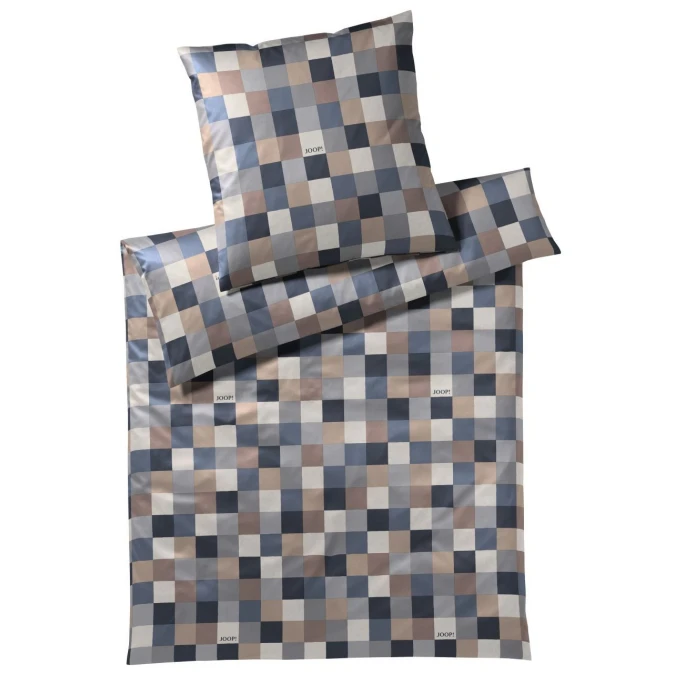 JOOP! Mosaic Bettwäsche Aus Mako-Satin - 135x200 / 80x80 Cm - Ocean 3 JOOP! Mosaic Bettwäsche Aus Mako-Satin - 135x200 / 80x80 Cm - Ocean