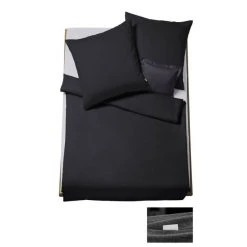 Fleuresse Achat Bettwäsche - 135x200 / 80x80 Cm - Anthrazit