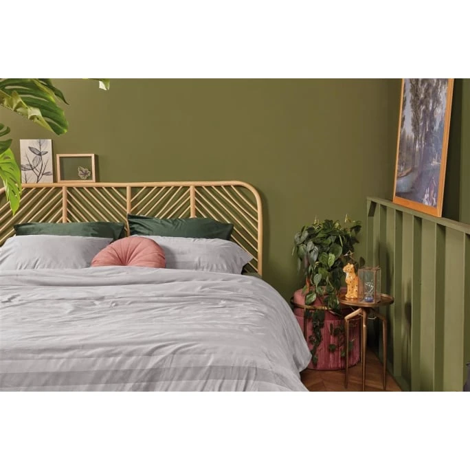 At Home Soft Shine Bettwäsche-Set - 135x200 / 80x80 Cm - Hellgrau 4 At Home Soft Shine Bettwäsche-Set - 135x200 / 80x80 Cm - Hellgrau – Bild 2