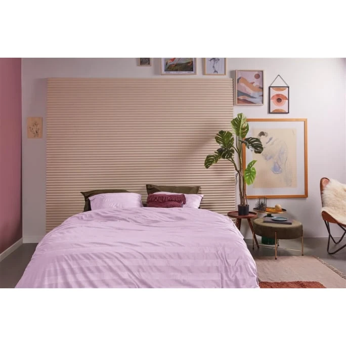 At Home Soft Shine Bettwäsche-Set - 155x220 / 80x80 Cm - Lila 5 At Home Soft Shine Bettwäsche-Set - 155x220 / 80x80 Cm - Lila – Bild 3