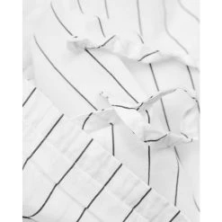 ByNORD Dagny Bio Bettwäsche-Set Aus Perkal - 135x200 / 80x80 Cm - Snow White Coal -Moooi Shop unnamed file 1167