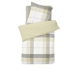 Damai Colos Bettwäsche-Set Aus Bio-Baumwolle - 155x220 / 80x80 Cm - Off White