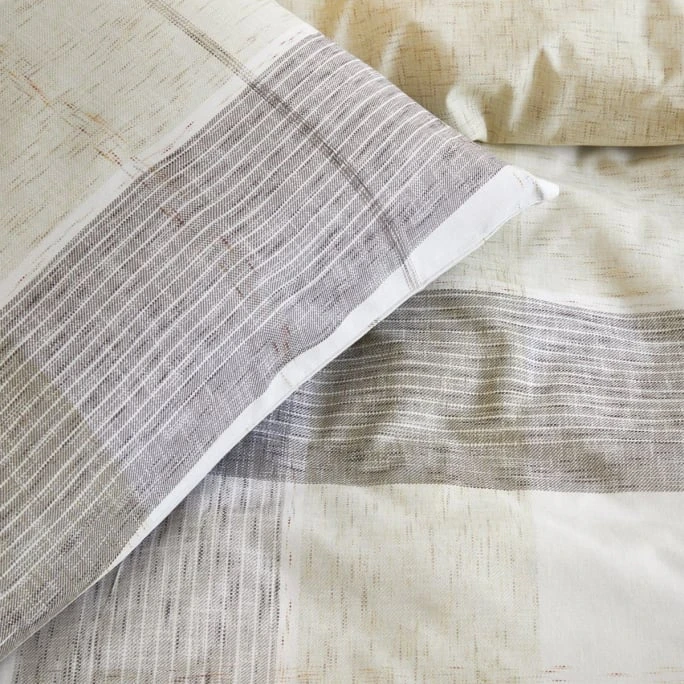 Damai Colos Bettwäsche-Set Aus Bio-Baumwolle - 155x220 / 80x80 Cm - Off White 5 Damai Colos Bettwäsche-Set Aus Bio-Baumwolle - 155x220 / 80x80 Cm - Off White – Bild 3