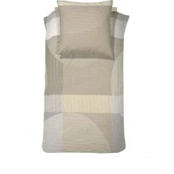 Damai Base Bettwäsche-Set Aus Renforcé-Baumwolle - 135x200 / 80x80 Cm - Beige