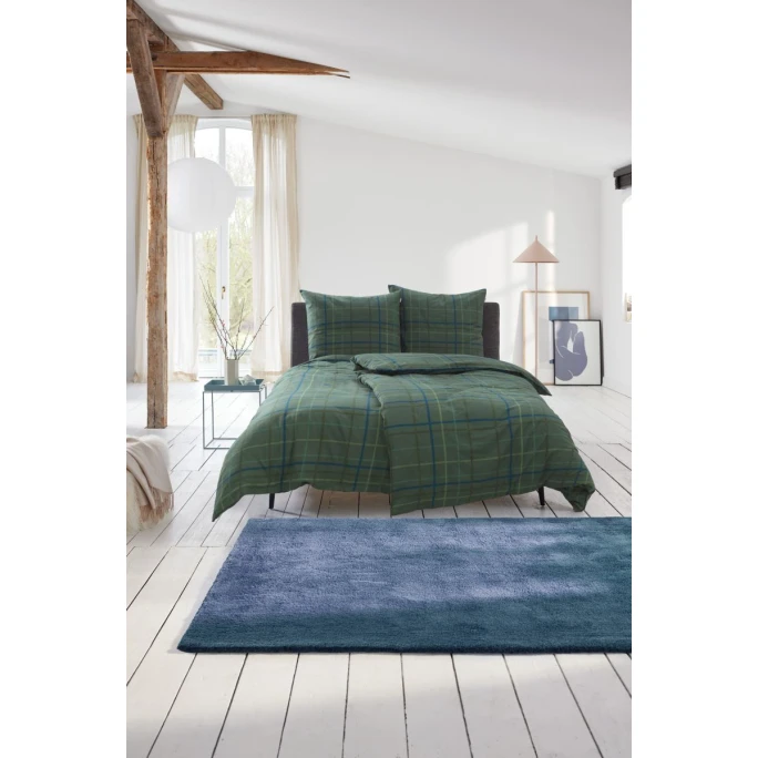 ESPRIT Home Folklore Check Bettwäsche-Set Aus Flanell - 135x200 / 80x80 Cm - Green 5 ESPRIT Home Folklore Check Bettwäsche-Set Aus Flanell - 135x200 / 80x80 Cm - Green – Bild 3