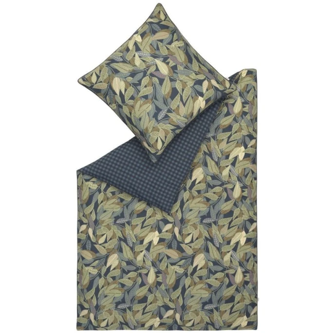 ESPRIT Home Macy Bettwäsche-Set Aus Satin - 155x220 / 80x80 Cm - Blue 3 ESPRIT Home Macy Bettwäsche-Set Aus Satin - 155x220 / 80x80 Cm - Blue