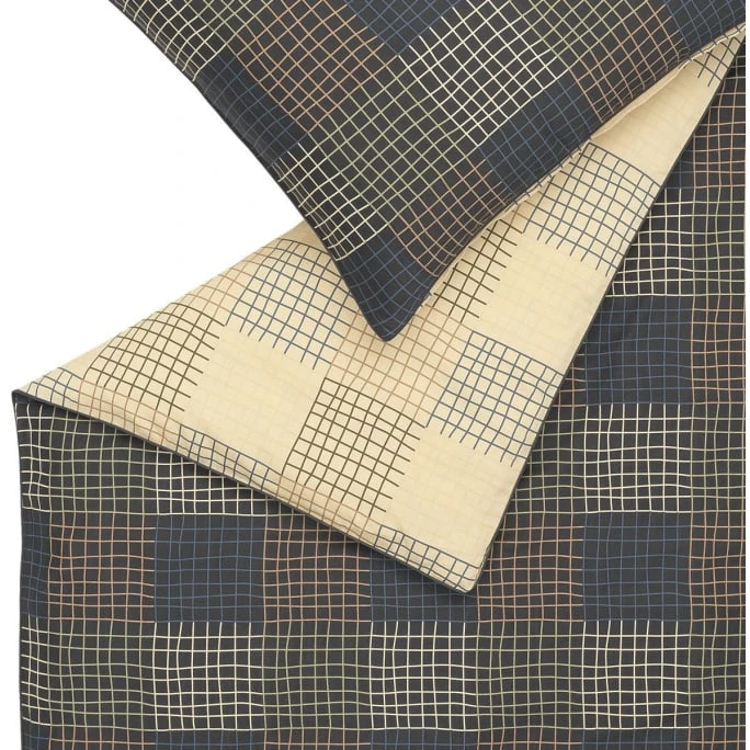 ESPRIT Home Madison Bettwäsche-Set Aus Satin - 135x200 / 80x80 Cm - Navy 4 ESPRIT Home Madison Bettwäsche-Set Aus Satin - 135x200 / 80x80 Cm - Navy – Bild 2