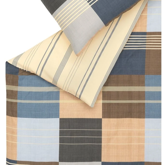 ESPRIT Home York Bettwäsche-Set Aus Renforcé - 155x220 / 80x80 Cm - Blue 4 ESPRIT Home York Bettwäsche-Set Aus Renforcé - 155x220 / 80x80 Cm - Blue – Bild 2