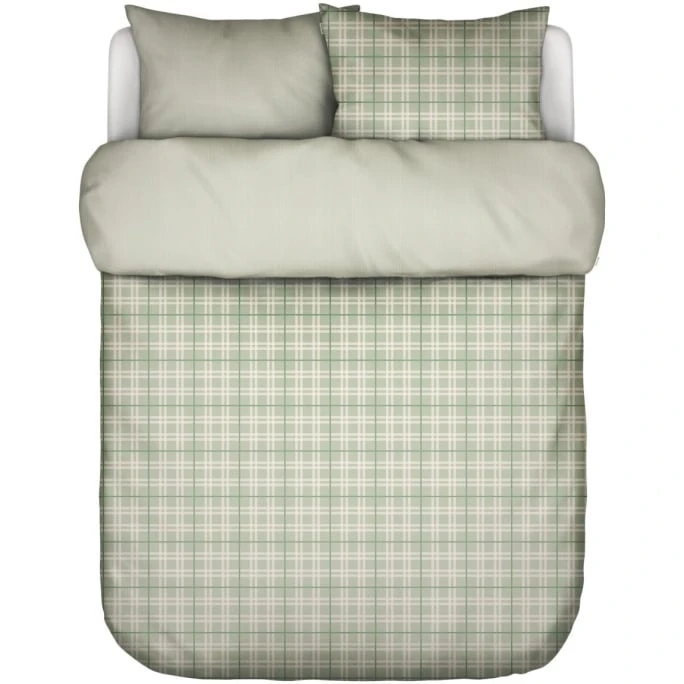Marc O'Polo Espen Bettwäsche Aus Bamwoll-Flanell - 155x220 / 80x80 Cm - Garden Green 3 Marc O'Polo Espen Bettwäsche Aus Bamwoll-Flanell - 155x220 / 80x80 Cm - Garden Green