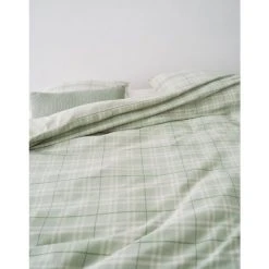Marc O'Polo Espen Bettwäsche Aus Bamwoll-Flanell - 155x220 / 80x80 Cm - Garden Green 7 Marc O'Polo Espen Bettwäsche Aus Bamwoll-Flanell - 155x220 / 80x80 Cm - Garden Green -Moooi Shop unnamed file 1252