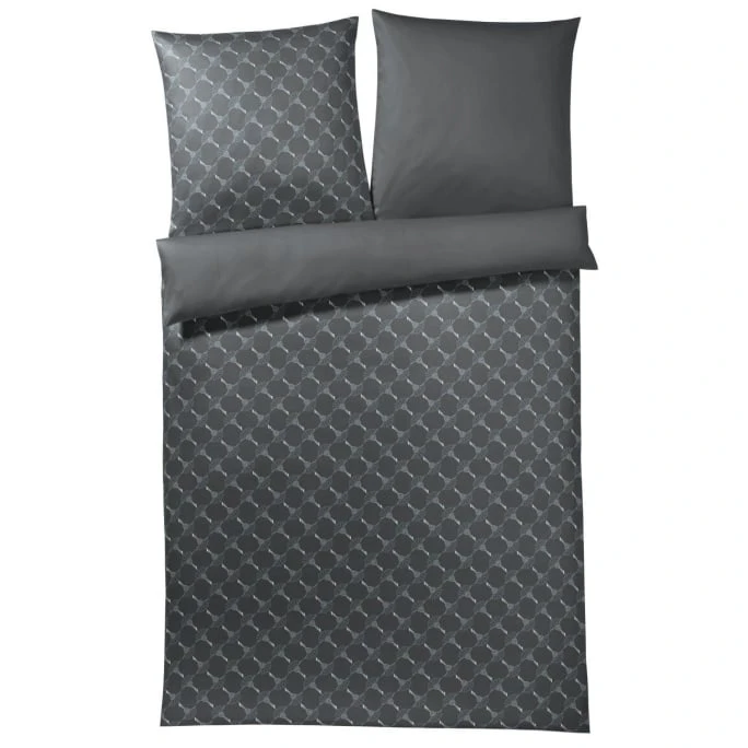JOOP! Cornflower Gradiant Bettwäsche Aus Mako-Satin - 135x200 / 80x80 Cm - Graphit 3 JOOP! Cornflower Gradiant Bettwäsche Aus Mako-Satin - 135x200 / 80x80 Cm - Graphit