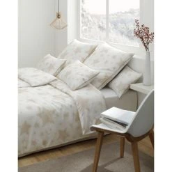 Elegante Cosmos Bettwäsche-Set Aus Satin - 155x220 / 80x80 Cm - Weißgold 5 Elegante Cosmos Bettwäsche-Set Aus Satin - 155x220 / 80x80 Cm - Weißgold -Moooi Shop unnamed file 1308