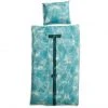 SNURK Pool Bettwäsche-Set - 200x220 / 2x80x80 Cm - Wasserblau