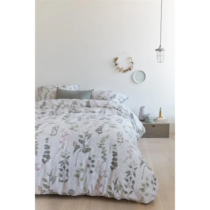 Beddinghouse Blooms Bettwäsche-Set - 155x220 / 80x80 Cm - Natur 4 Beddinghouse Blooms Bettwäsche-Set - 155x220 / 80x80 Cm - Natur – Bild 2