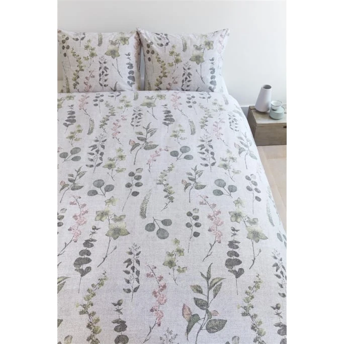 Beddinghouse Blooms Bettwäsche-Set - 155x220 / 80x80 Cm - Natur 6 Beddinghouse Blooms Bettwäsche-Set - 155x220 / 80x80 Cm - Natur – Bild 4