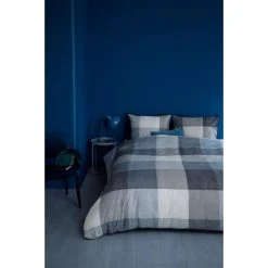 Beddinghouse Jim Bettwäsche-Set - 155x220 / 80x80 Cm - Blau 9 Beddinghouse Jim Bettwäsche-Set - 155x220 / 80x80 Cm - Blau -Moooi Shop unnamed file 1372