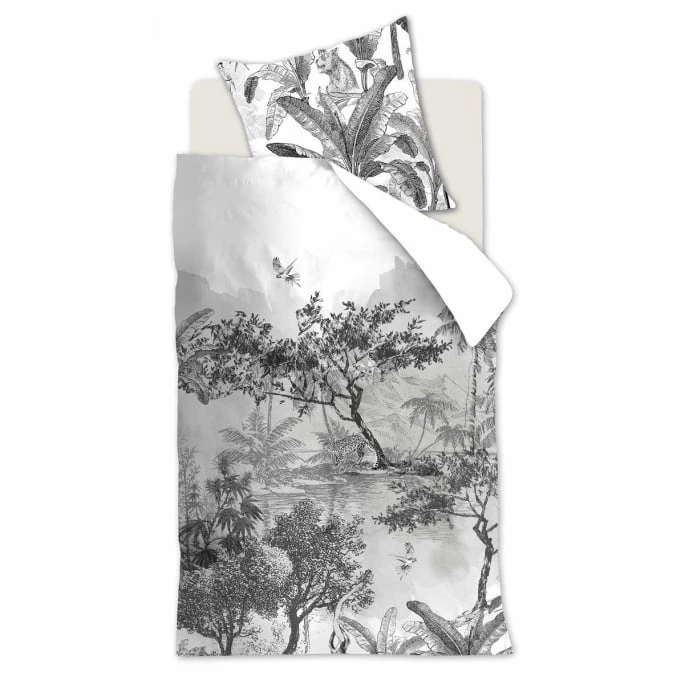 Beddinghouse Brazil Bettwäsche-Set - 155x220 / 80x80 Cm - Schwarz Weiß 3 Beddinghouse Brazil Bettwäsche-Set - 155x220 / 80x80 Cm - Schwarz Weiß