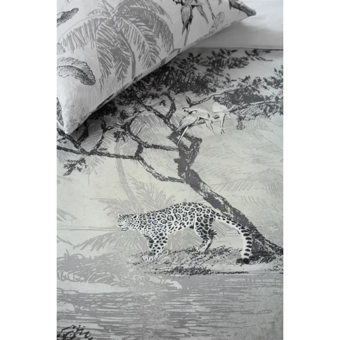 Beddinghouse Brazil Bettwäsche-Set - 155x220 / 80x80 Cm - Schwarz Weiß 4 Beddinghouse Brazil Bettwäsche-Set - 155x220 / 80x80 Cm - Schwarz Weiß – Bild 2