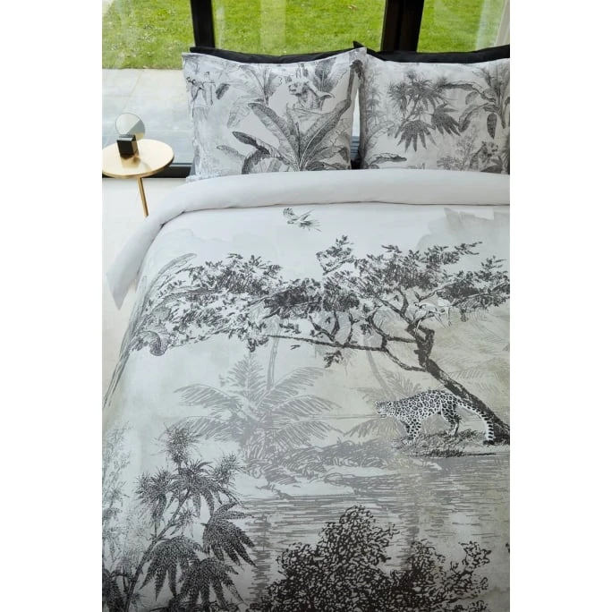 Beddinghouse Brazil Bettwäsche-Set - 155x220 / 80x80 Cm - Schwarz Weiß 6 Beddinghouse Brazil Bettwäsche-Set - 155x220 / 80x80 Cm - Schwarz Weiß – Bild 4