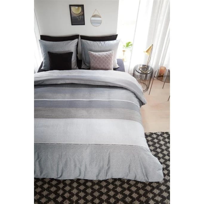 Beddinghouse Bodhi Bettwäsche Aus Mako-Satin - 135x200 / 80x80 Cm - Schwarz 4 Beddinghouse Bodhi Bettwäsche Aus Mako-Satin - 135x200 / 80x80 Cm - Schwarz – Bild 2