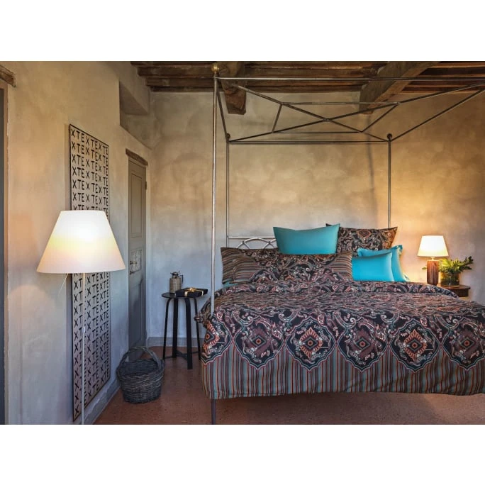 Bassetti SULMONA Bettwäsche-Set - Limited Edition - 155x220 / 80x80 Cm - 20-schwarz 4 Bassetti SULMONA Bettwäsche-Set - Limited Edition - 155x220 / 80x80 Cm - 20-schwarz – Bild 2