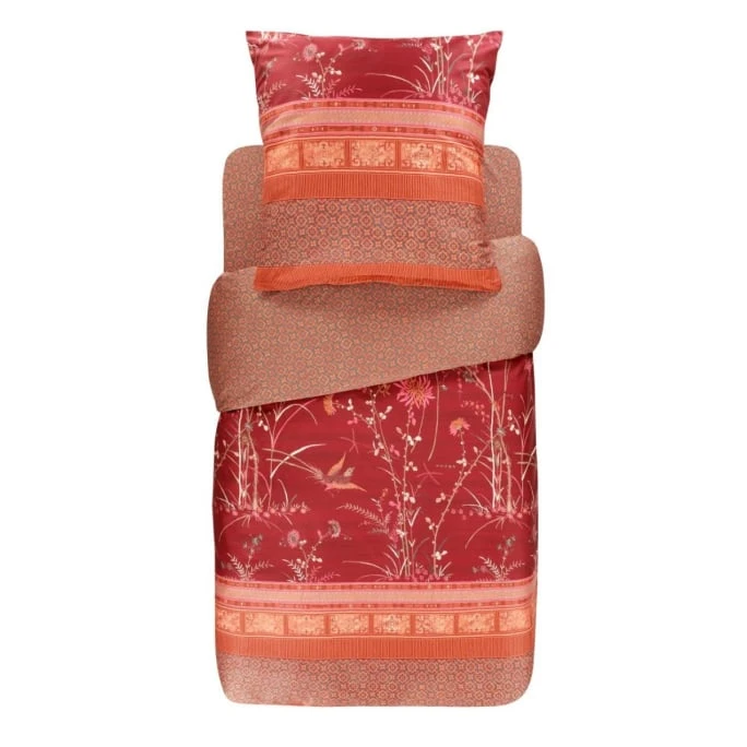 Bassetti PARADISE Bettwäsche Set - 155x220 / 80x80 Cm - R1 - Bordeaux 3 Bassetti PARADISE Bettwäsche Set - 155x220 / 80x80 Cm - R1 - Bordeaux