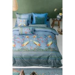Pip Studio Flirting Birds Bettwäsche-Set - 155x220 / 80x80 Cm - Blue 6 Pip Studio Flirting Birds Bettwäsche-Set - 155x220 / 80x80 Cm - Blue -Moooi Shop unnamed file 1399