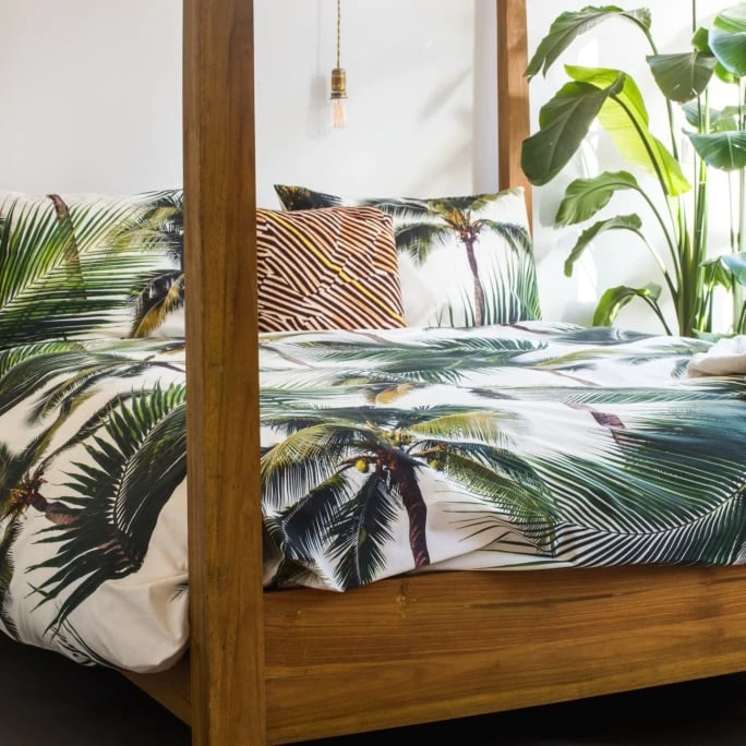 SNURK Palm Beach Bettwäsche-Set - 135x200 / 80x80 Cm - Multi 5 SNURK Palm Beach Bettwäsche-Set - 135x200 / 80x80 Cm - Multi – Bild 3