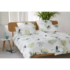 Elegante Tukan Bettwäsche-Set Aus Mako-Satin - 155x220 / 40x80 Cm - Weiß 7 Elegante Tukan Bettwäsche-Set Aus Mako-Satin - 155x220 / 40x80 Cm - Weiß -Moooi Shop unnamed file 1449