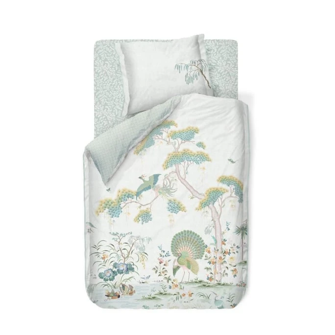 Pip Studio Japonica Bettwäsche-Set - 155x220 / 80x80 Cm - White 3 Pip Studio Japonica Bettwäsche-Set - 155x220 / 80x80 Cm - White