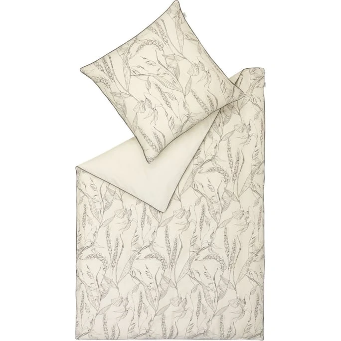 Schöner Wohnen Grainfield Bettwäsche-Set - 135x200 / 80x80 Cm - Natur 3 Schöner Wohnen Grainfield Bettwäsche-Set - 135x200 / 80x80 Cm - Natur