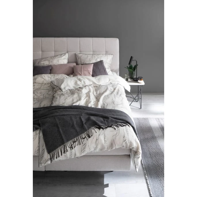 Schöner Wohnen Grainfield Bettwäsche-Set - 135x200 / 80x80 Cm - Natur 5 Schöner Wohnen Grainfield Bettwäsche-Set - 135x200 / 80x80 Cm - Natur – Bild 3